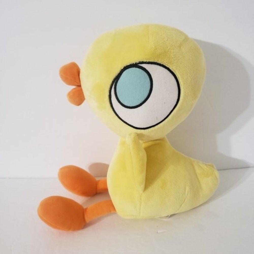 Kohls Care Stuffed Plush Chick Duck Big Head Big Eye Balls 14"